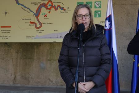 Ogled Škocjanskih jam s Štabom CZ za Notranjsko 11 Foto Ljubo Vukelič